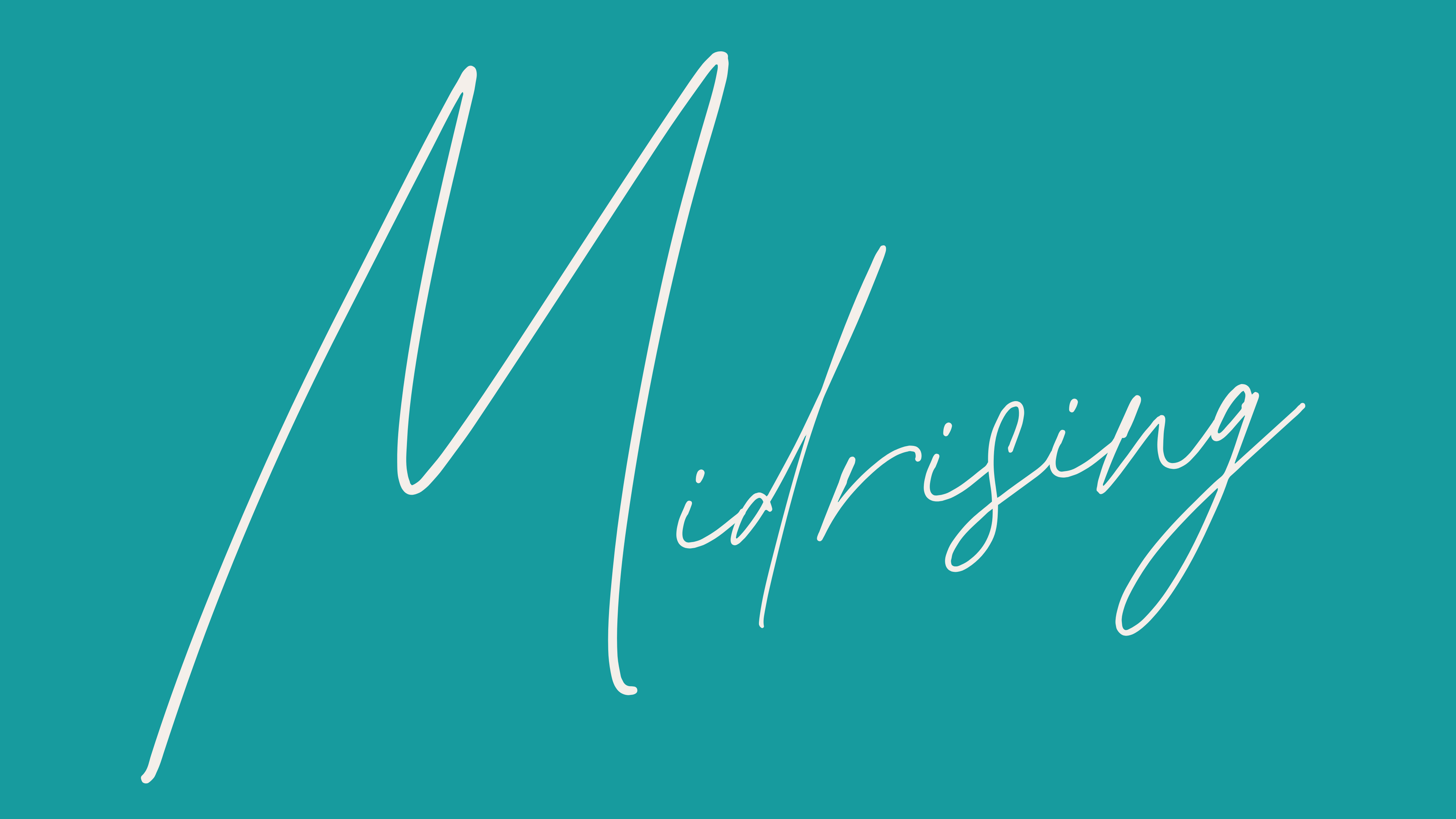 Brand name 'Midrising' with establishment year 2026 on a teal background
